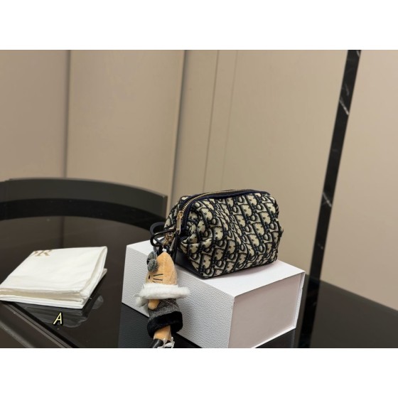 Dior Oblique Pouch / Cosmetic Bag
